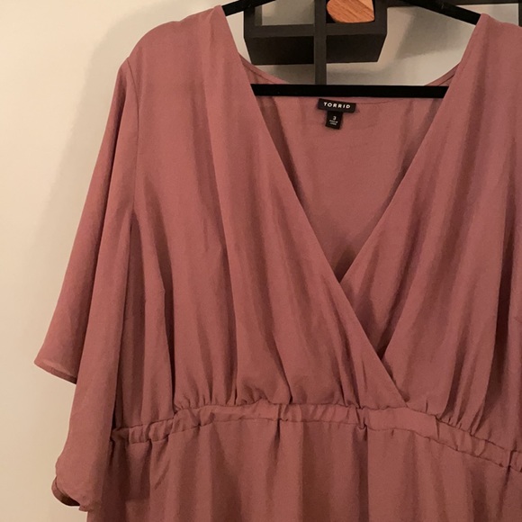 TORRID BABYDOLL BLOUSE 3x - Picture 2 of 5